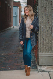 Pam Ash Cable Knit Cardigan