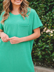 Ruth Kelly Green Mini Dress FINAL SALE