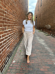 Lucy Mocha Palazzo Sweatpants FINAL SALE