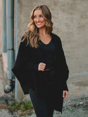 Michelle Black Long Sleeve Cardigan