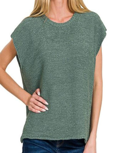 Ashlin Ash Jade Short Sleeve Sweater