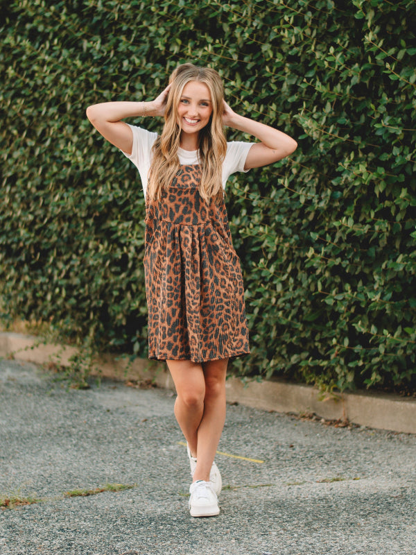 Chelsey Cheetah Print Dress