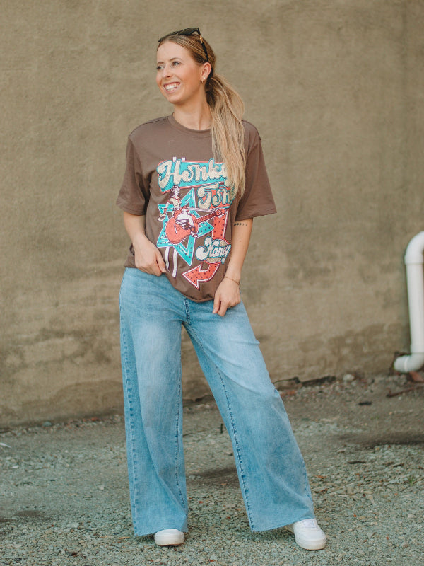 Coffee Honky Tonk Honey Graphic Tee