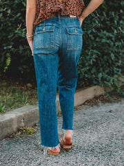 Lovervet High Rise Crop Jean