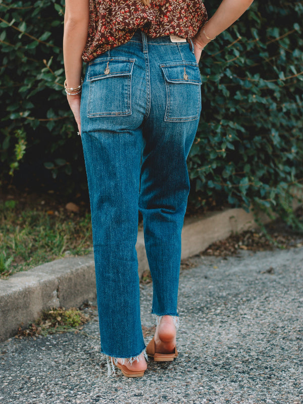 Lovervet High Rise Crop Jean