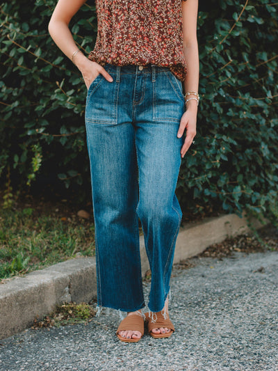 Lovervet High Rise Crop Jean