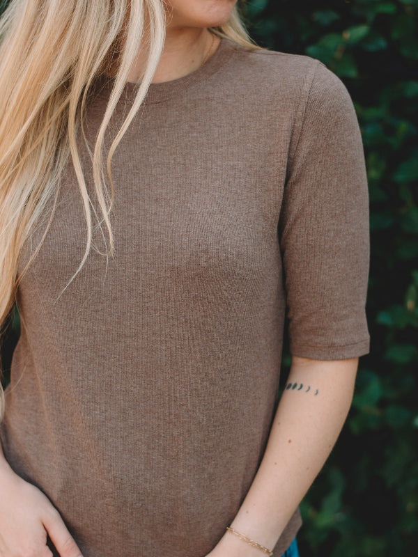 Randee Brown Short Sleeve Top