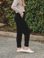 Corrine Black Joggers