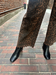 Lynn Leopard Print Pants