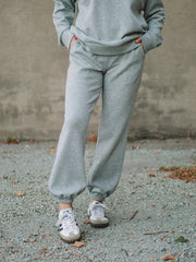 Nicole Heather Grey 2PC Jogger Set