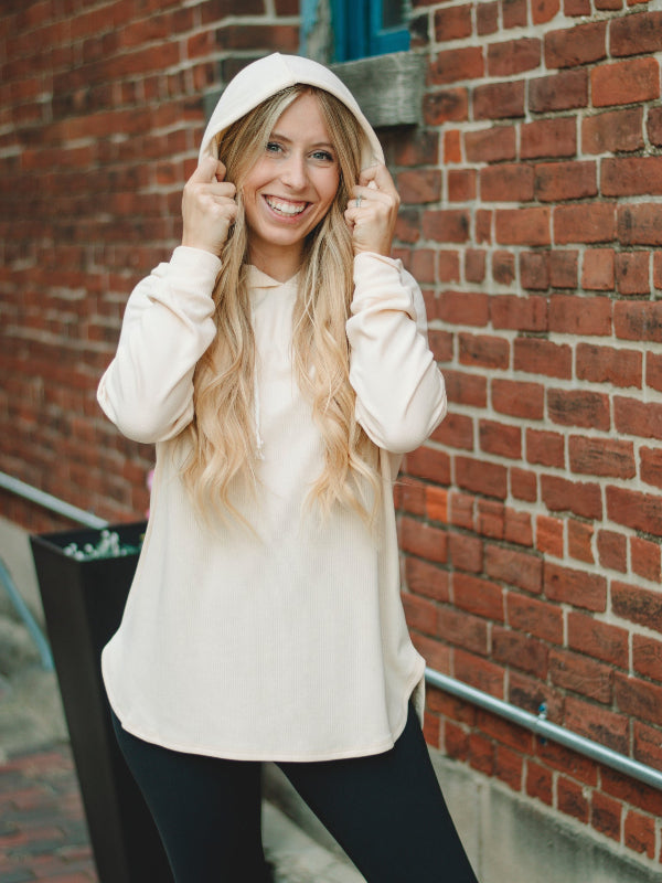 Renee Bone Long Sleeve Hoodie