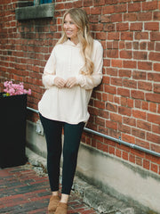 Renee Bone Long Sleeve Hoodie