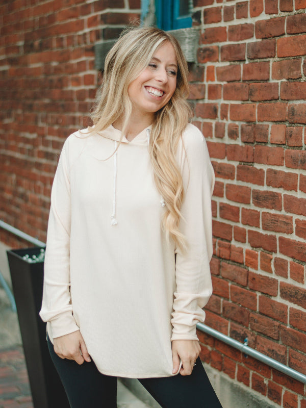 Renee Bone Long Sleeve Hoodie