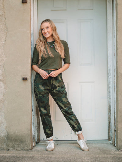 Lainey Camo Joggers