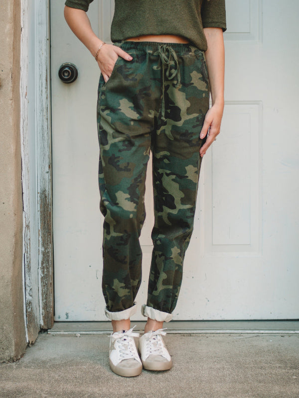 Lainey Camo Joggers