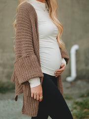 Claire Chocolate Long Sleeve Cardigan