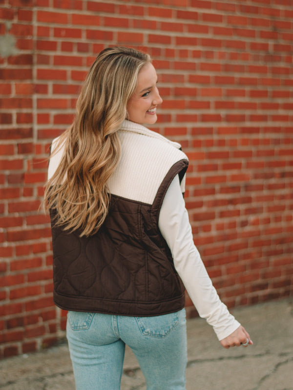 Angie Coffee Bean Vest