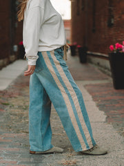 Natalie Mineral Wash Drawstring Jean