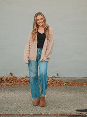 Bailey Khaki Cardigan