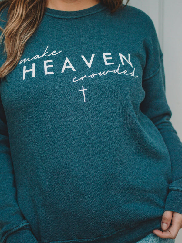 Mineral Navy Make Heaven Crowed Sweatshirt