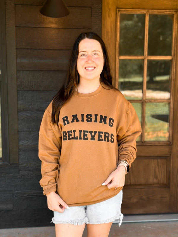 Pecan Rising Believers Graphic Sweatshirt