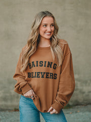 Pecan Rising Believers Graphic Sweatshirt