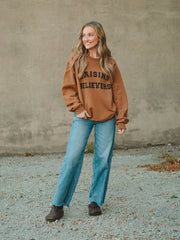 Pecan Rising Believers Graphic Sweatshirt