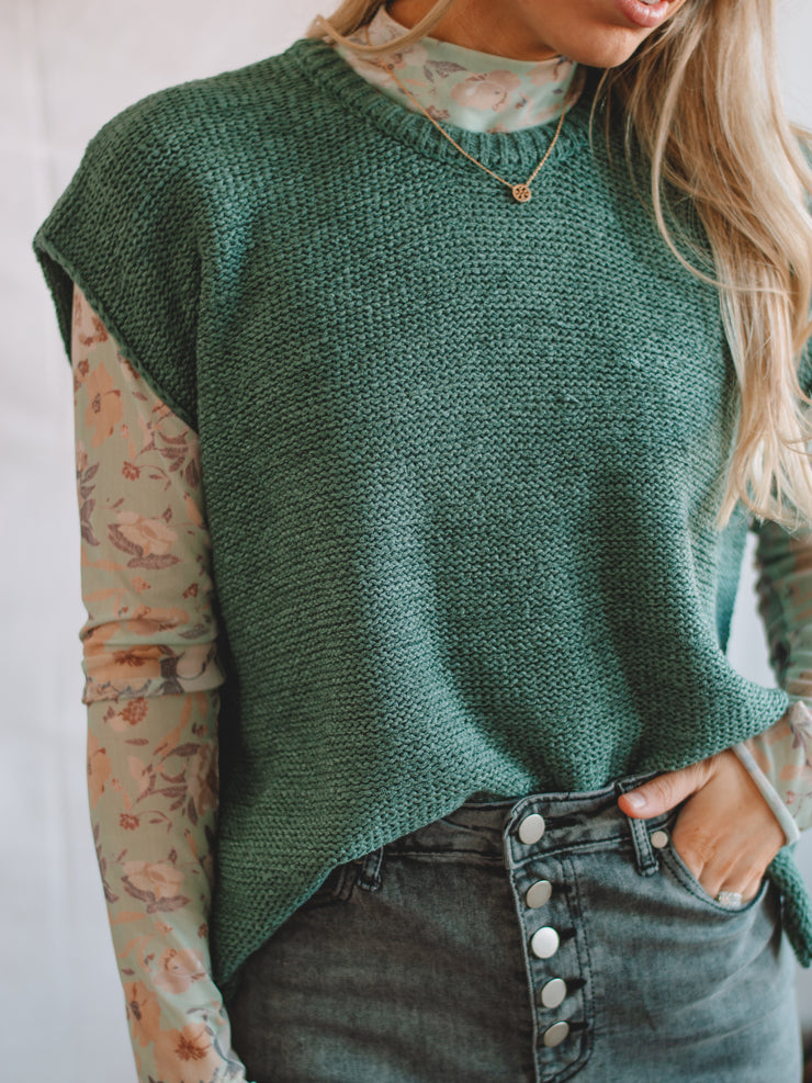 Ashlin Ash Jade Short Sleeve Sweater