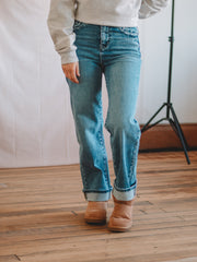 American Fit High Rise Straight Jean