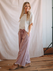 Bethany Lt Rose Palazzo Pants