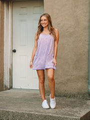 Lavender Mini Dress