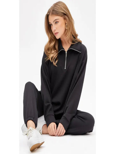 Nicole Black 2PC Jogger Set