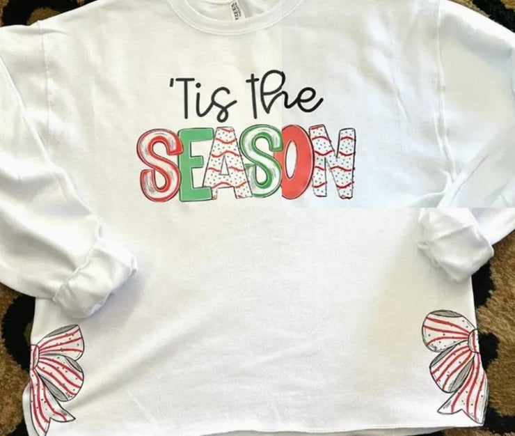 White Tis the Season Sweatshirt