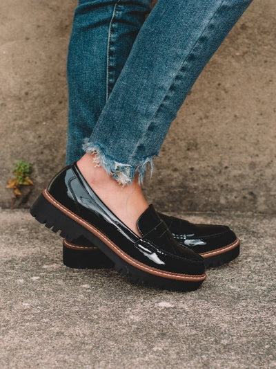 Paris Black Loafer Shoe