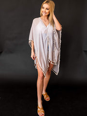 Taupe Swim Suit Cover Up